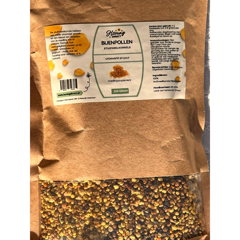 Stuifmeelkorrels (Bijenpollen) Stuifmeelkorrels (Bijenpollen)