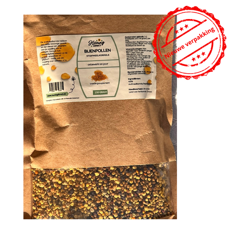 Stuifmeelkorrels (Bijenpollen) Stuifmeelkorrels (Bijenpollen)