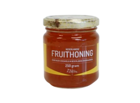Nederlandse Fruithoning 250 gram Nederlandse Fruithoning 250 gram