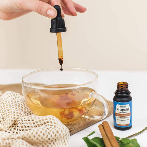 Propolis Druppels 10% alcoholvrij – flesje 20 ml – HoningDirect Propolis Druppels 10% alcoholvrij – flesje 20 ml – HoningDirect