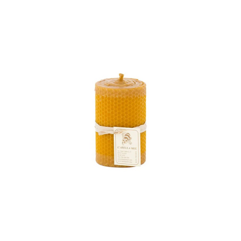 100% Bijenwaskaars – Handgemaakt 10x6,5 cm 100% Bijenwaskaars – Handgemaakt 10x6,5 cm