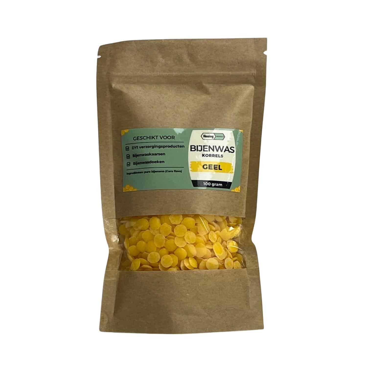 100% zuivere gele bijenwaskorrels 100% zuivere gele bijenwaskorrels
