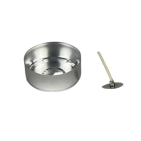 waxinelicht cup met lont waxinelicht cup met lont