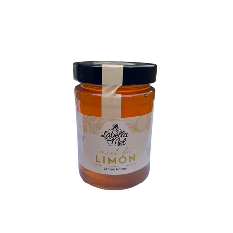 Pot met Spaanse citroenhoning – fris, fruitig en puur natuurproduct