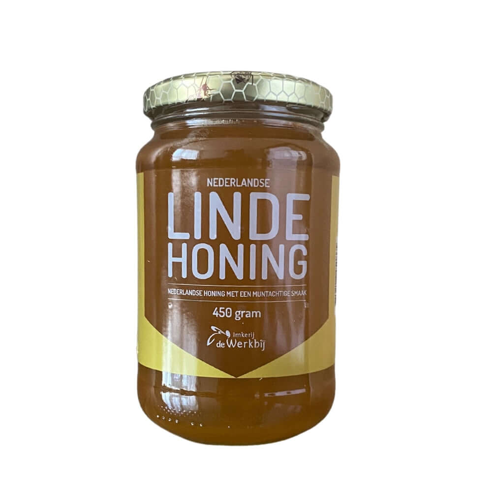 450 gram pure lindehoning uit Nederland