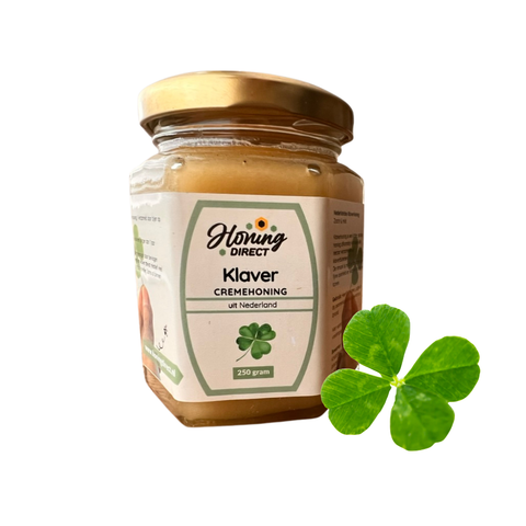 Klaverhoning 250g - zacht en mild van smaak