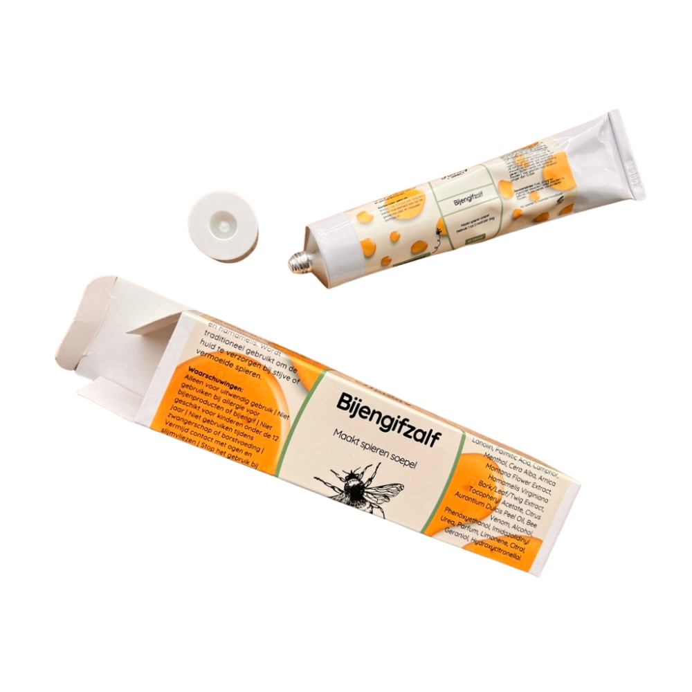 Tube bijengifzalf 45 gram met bijengif en kruidenextracten