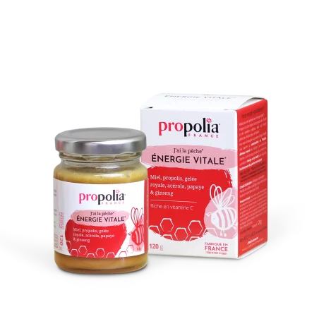 Vitale Energie Pasta - met honing, propolis, royal Jelly, vitamine C & ginseng