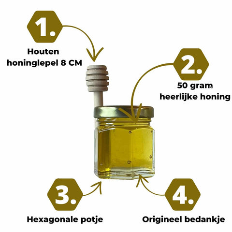 Voordelen van de hexagonale Honingpotjes