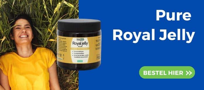 Pure royal jelly banner